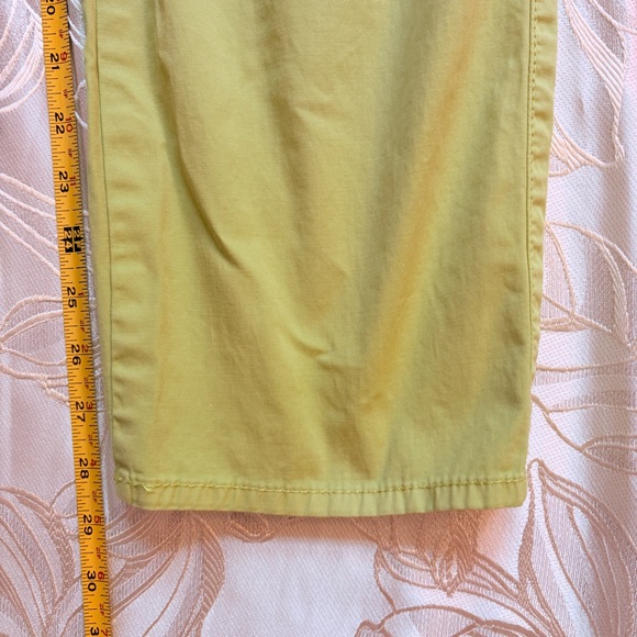 GERRY WEBER Women's Straight Leg Green Slightly Cropped Jeans - Size XL - Picture 6 of 10